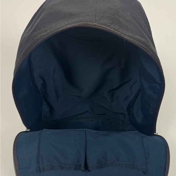 Cole Haan Brown Leather Backpack - Picture 6 of 8